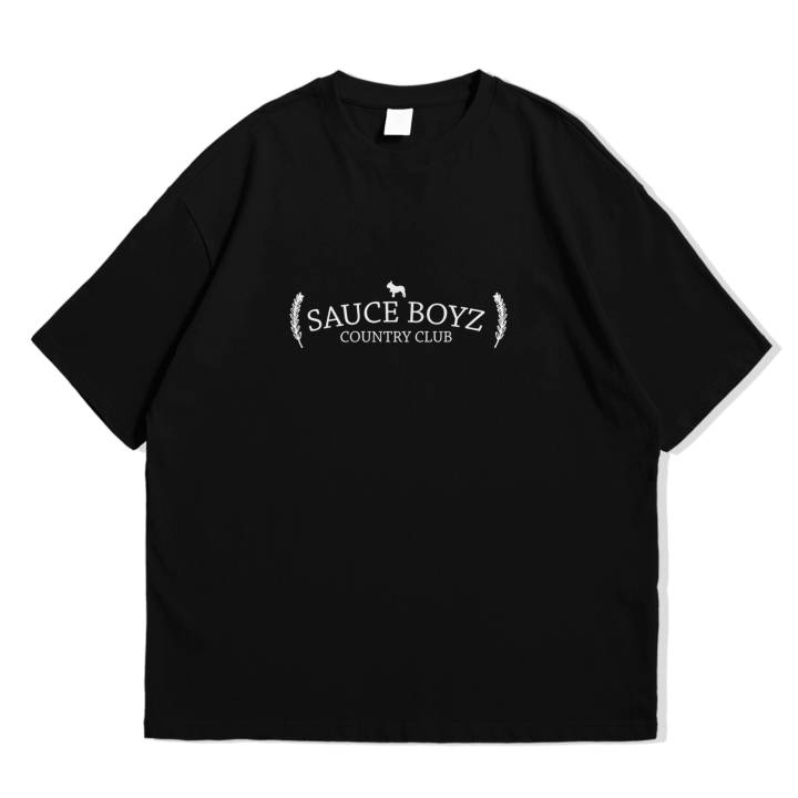 CAMISETA SEMI OVERSIZE SAUCE BOYZ BLACK Cartel