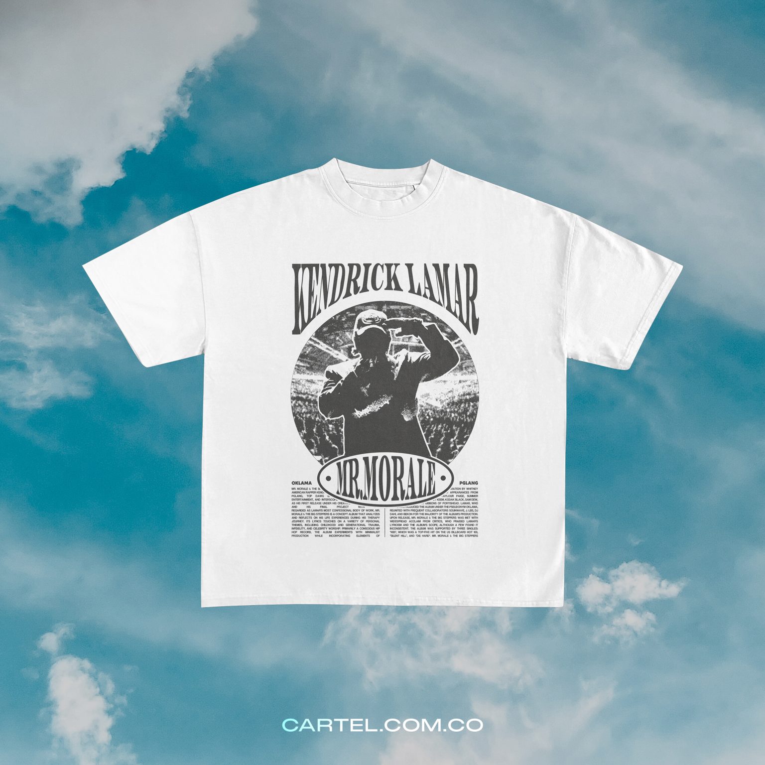 CAMISETA SEMI OVERSIZE KENDRICK LAMAR MR. MORALE – Cartel